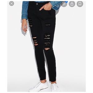 Express Black  jeans